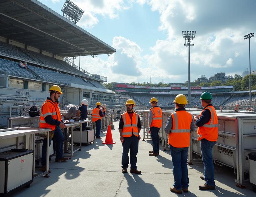 Logística y montaje